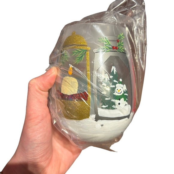 NEW Lolita Festive Lanterns Hand-Painted Artisan Stemless Wine Glass 20oz - Picture 4 of 6